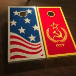 USA / Soviet Cornholes